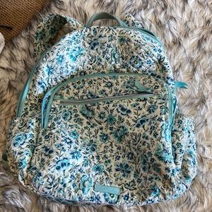 Vera Bradley Backpack, 5pockets good condition.